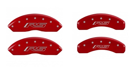 6th Generation Camaro Red RS Caliper Covers MGP