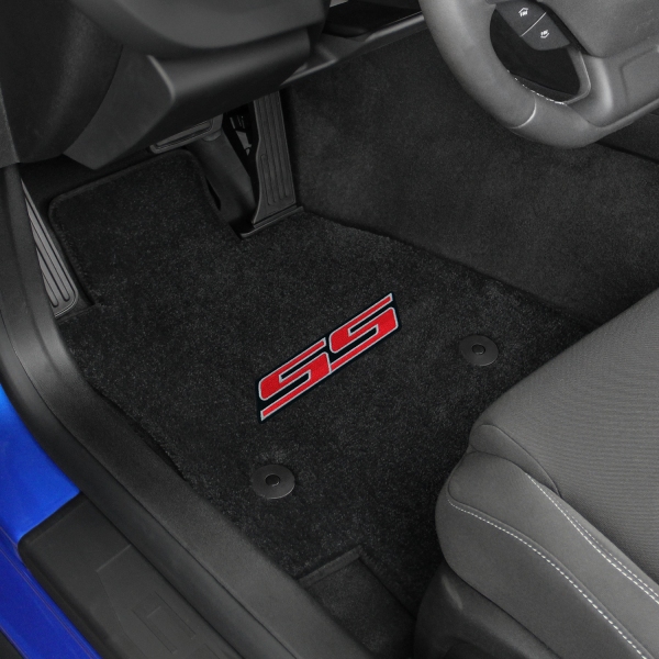 2016-2017 Camaro 6th Generation Lloyd Floor Mats RED SS Logo