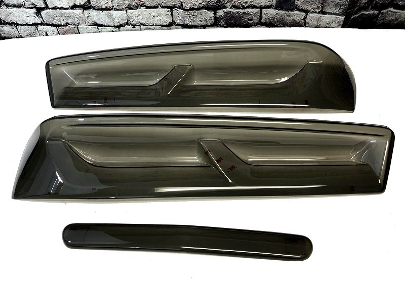 2016-2018 Camaro Molded Acrylic Tail light Blackouts Lens Package
