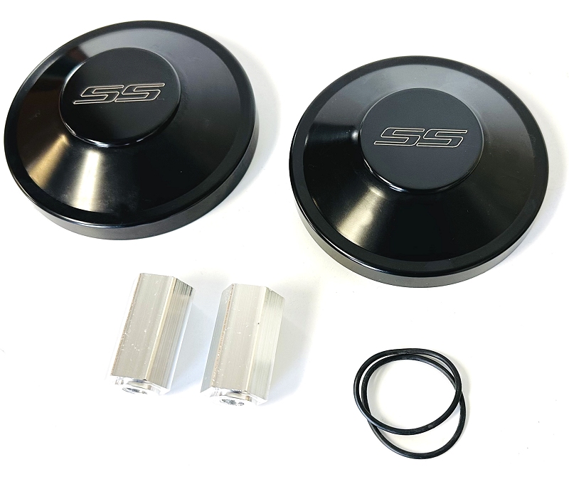 Camaro SS Billet Aluminum SS Engine Strut Covers