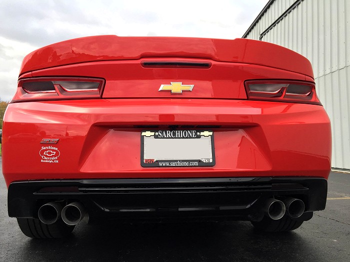 6th Generation Camaro Painted Rear Spoiler