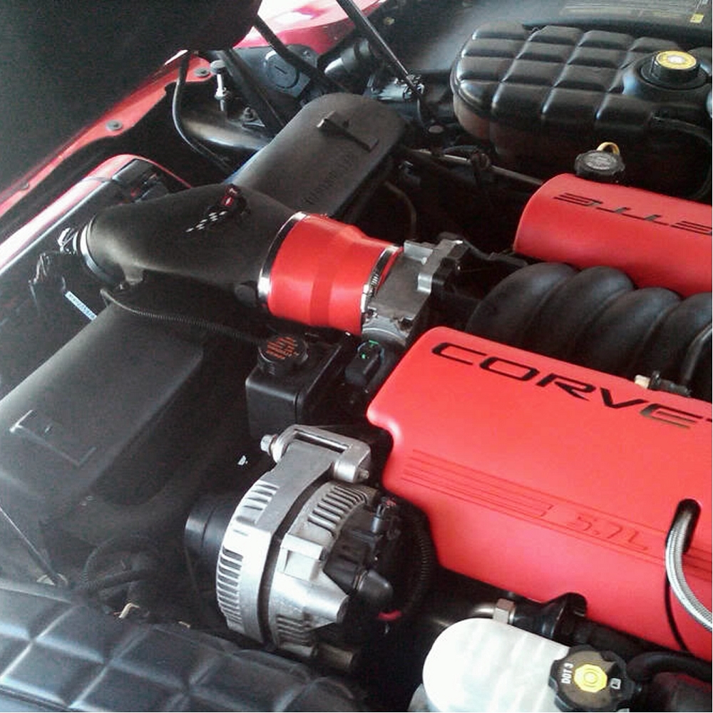 1997-2004 C5 Corvette High Flow Power Coupler - Red