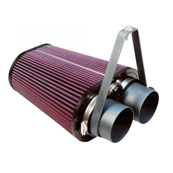 Cold Air Intake For 88-95 Bronco/F-150/F-250/F-350 Red Oiled Filter S&B Filters 75-2503