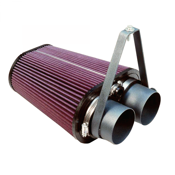 Cold Air Intake For 88-95 Bronco/F-150/F-250/F-350 Red Oiled