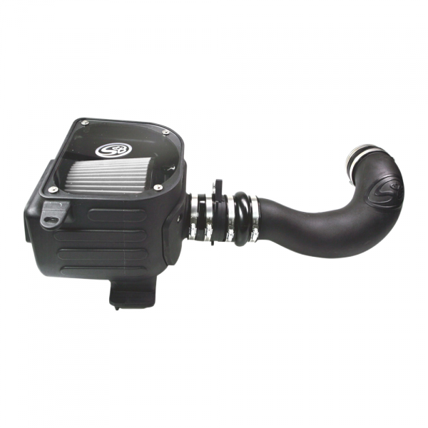 Cold Air Intake For 07-08 GMC Sierra 4.8L, 5.3L, 6.0L Dry Dry Expandable White S&B Filters 75-5021D
