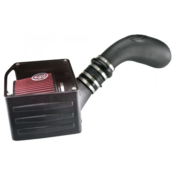 Cold Air Intake For 07-08 GMC Yukon Oiled Cotton Cleanable Red S&B Filters 75-5042