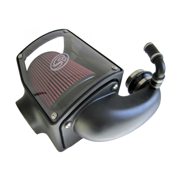 Cold Air Intake For 92-00 GMC K-Series V8-6.5L Duramax Oiled Cotton Cleanable Red S&B Filters 75-5045