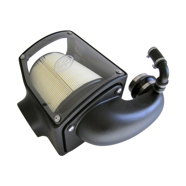 Cold Air Intake For 92-00 GMC K-Series V8-6.5L Duramax Dry Dry Expandable White S&B Filters 75-5045D
