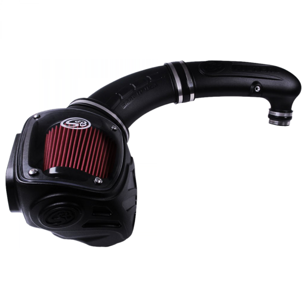 Cold Air Intake For 97-06 Jeep Wrangler TJ L6-4.0L Oiled Cotton Cleanable Red S&B Filters 75-5079