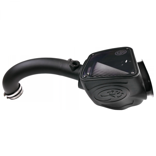 Cold Air Intake For 16-18 Nissan Titan, V8-5.0L Cummins Dry Dry Expandable White S&B Filters 75-5082D