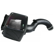 Cold Air Intake For 04-05 Chevrolet Silverado GMC Sierra V8-6.6L LLY Duramax Dry Expandable White S&B Filters 75-5102D