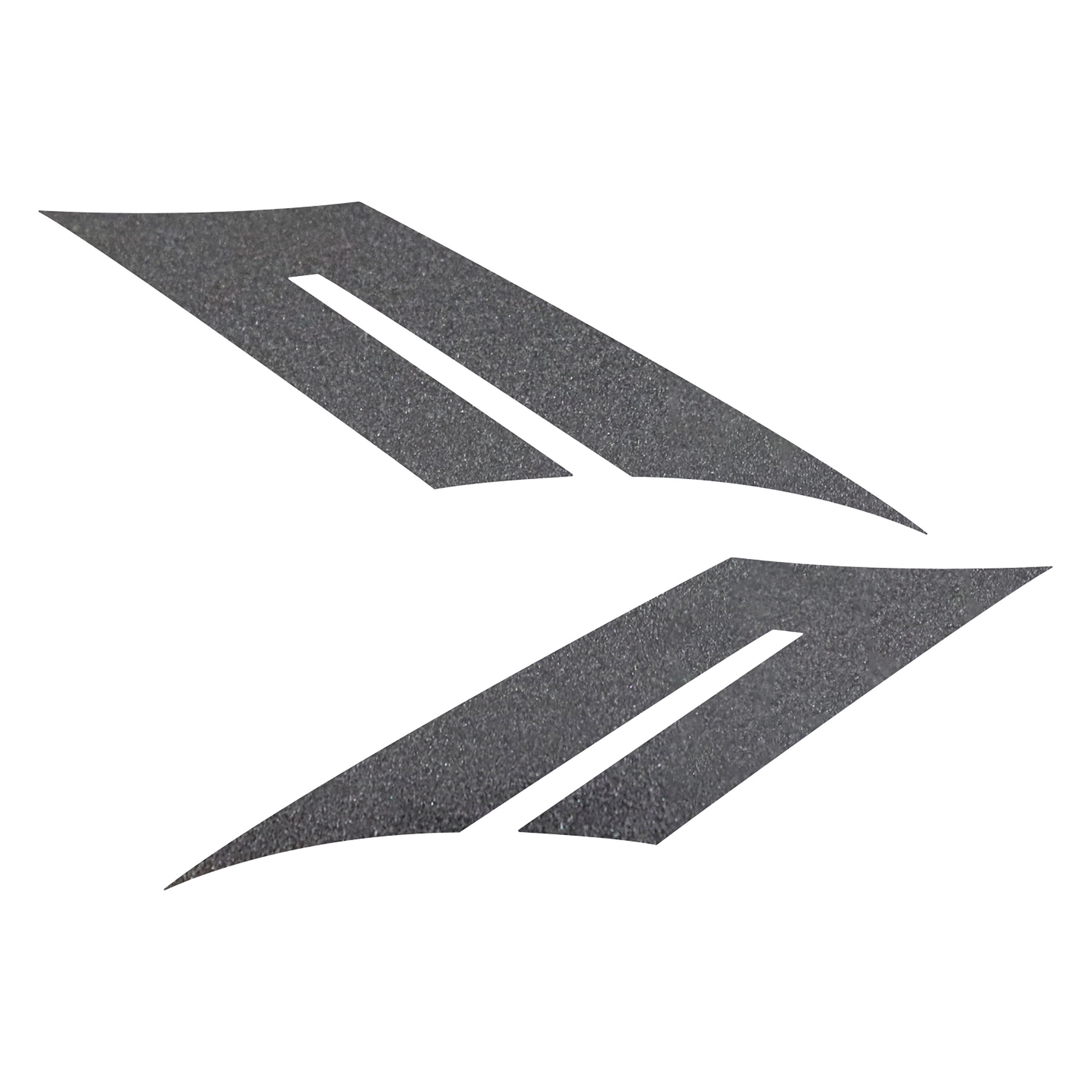 2014-2019 C7 Corvette Fender Accent Stripes - 17 GS Style - Gloss Metallic Pearl Black - Both Sides
