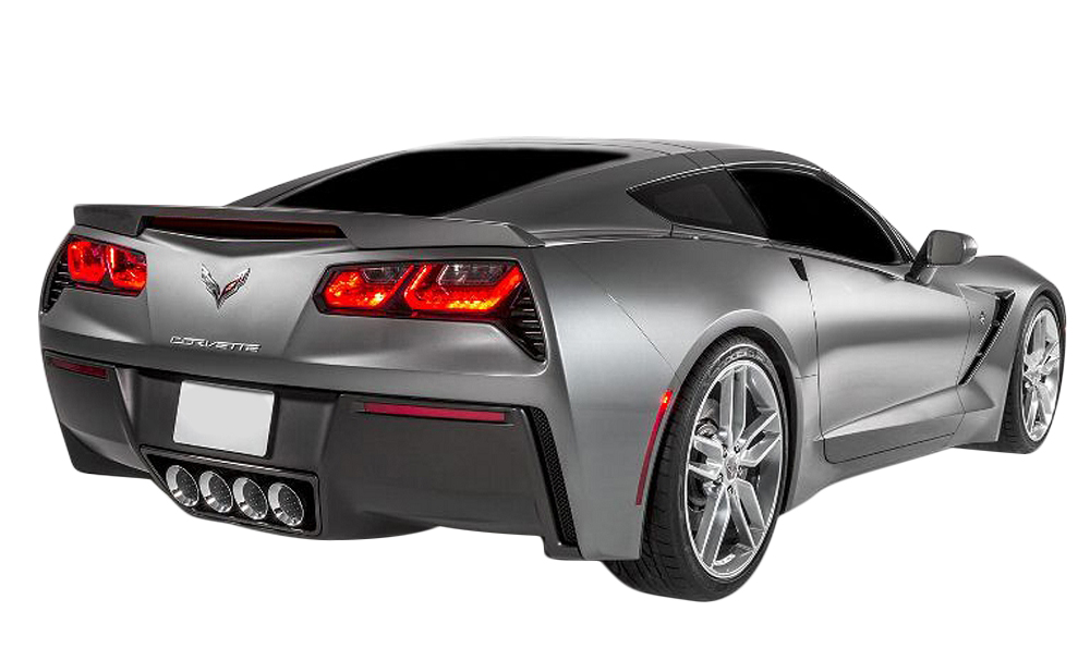 2014-2019 C7 Corvette 3rd Brake Light Blackout - Dark Smoked Lamin-X