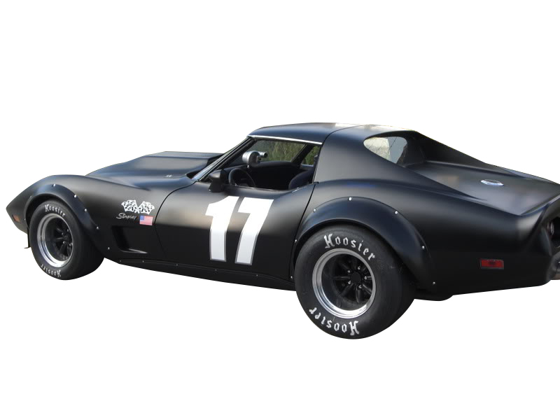 1953-2023 C8 Corvette Vinyl Race Car Numbers Gloss Black