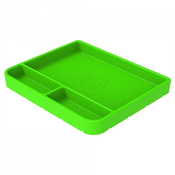 Tool Tray Silicone Medium Color Lime Green S&B Filters 80-1000M