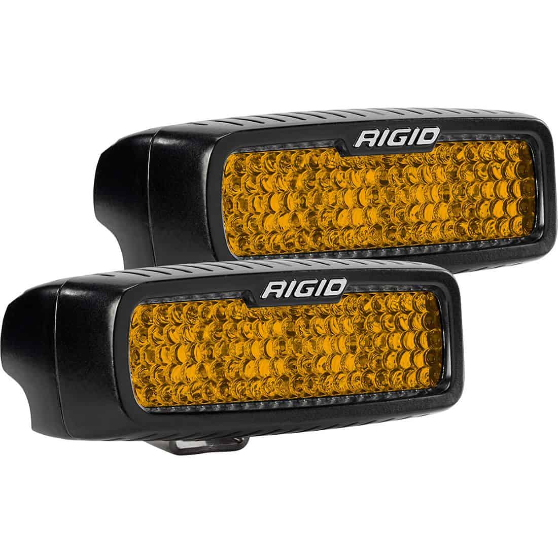 Diffused Rear Facing High/Low Surface Mount Amber Pair SR-Q Pro RIGID Lighting 90161