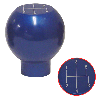 2005-2010 MUSTANG BLUE SHIFT KNOB FLAT 