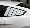 2015-2018 Ford Mustang Painted Street Scene Side Window Louvers