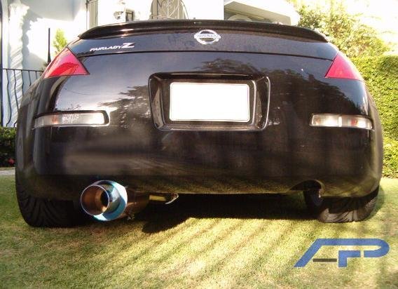 2003-2008 Nissan 350Z Agency Power Titanium Muffler Catback Exhaust