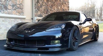 APR C6 Corvette Splitter