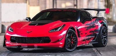 2014-2019 C7 Corvette APR Carbon Fiber 74" GTC-500 Adjustable Wing