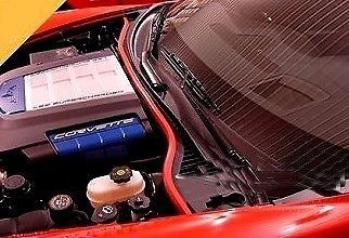 C6 Corvette Colored RED Under Hood Weatherstripping Kit