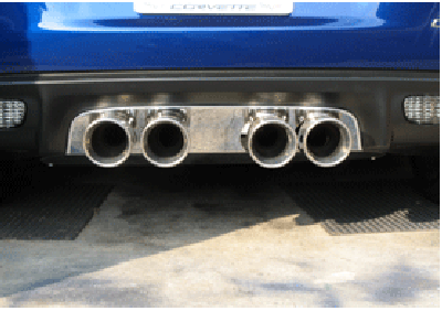 C6 Corvette Borla Sport Filler Panel