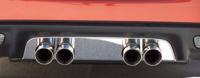 C6 Corvette Exhaust Filler Panel