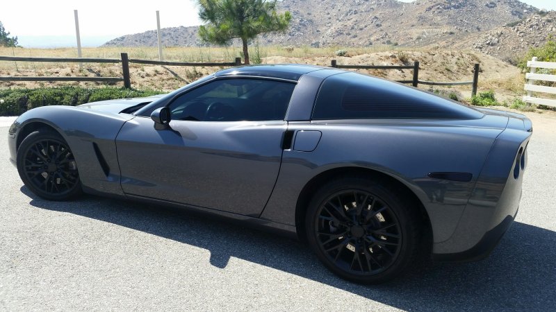 C6 corvette with C7 zo6 wheel