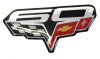 C6 Corvette 60th Anniversary Domed Emblem 