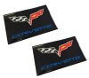 C6 Corvette Domed Visor Airbag Warning Emblems