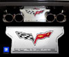 C6 Corvette Billet Exhaust Plate