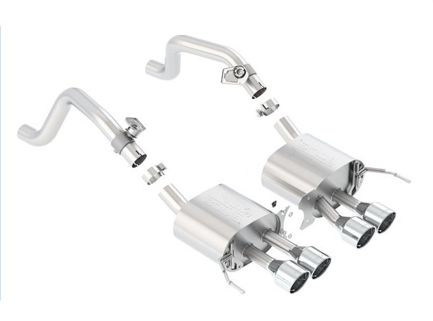 C7 Corvette Borla 11863 Rear Section ATAK Exhaust System