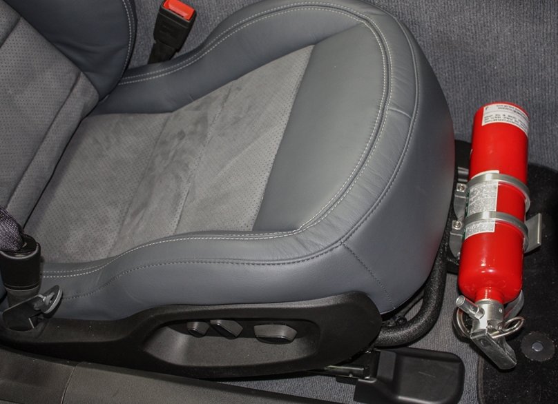 C7 Corvette Brey Krause Fire Extinguisher Mount