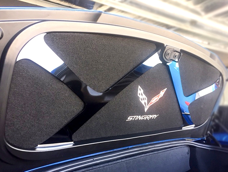 C7 Corvette Convertible Stainless Steel Trunk Lid Brace