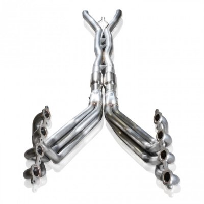 C7 Corvette Stainless Works Long Tube Catted Headers C7188CAT