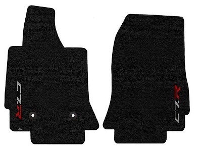 C7 Corvette Stingray Lloyd Floor Mats With C7R Logo Sideways