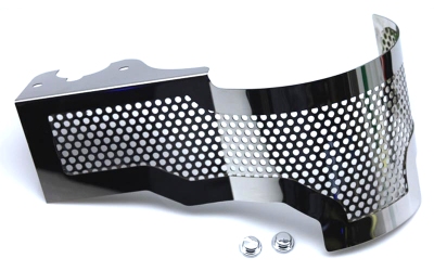 C7 Corvette Stingray Perforated Stainless Steel Alternator Cover