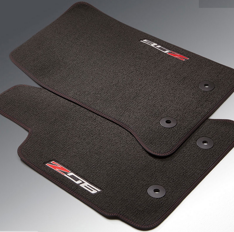 C7 Corvette Z06 Embroidered Front Floor Mats