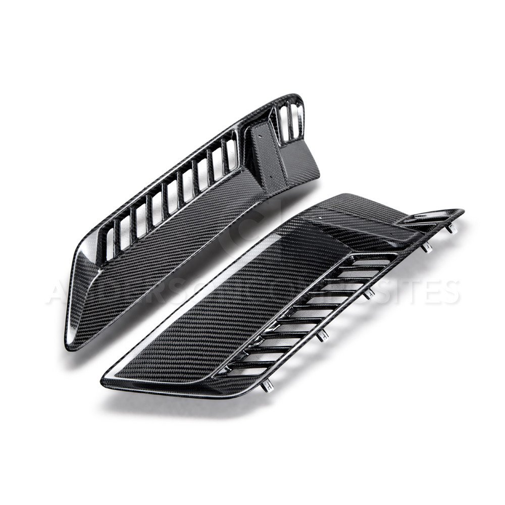 C7 Corvette Carbon ZO6 Fiber Front Fender Vents