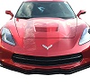 C7 Corvette Molded Plastic Grille Blackout Package