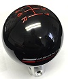 C7 Corvette Grand Sport Black Knob w/ Pattern Grand Sport Logo