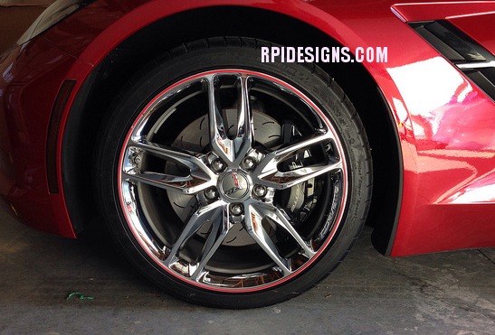 C7 Stingray Corvette Wheel Bands