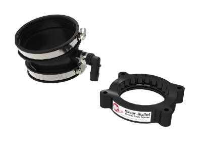 2020-2025 C8 Corvette aFe Power Silver Bullet Aluminum Throttle Body Spacers