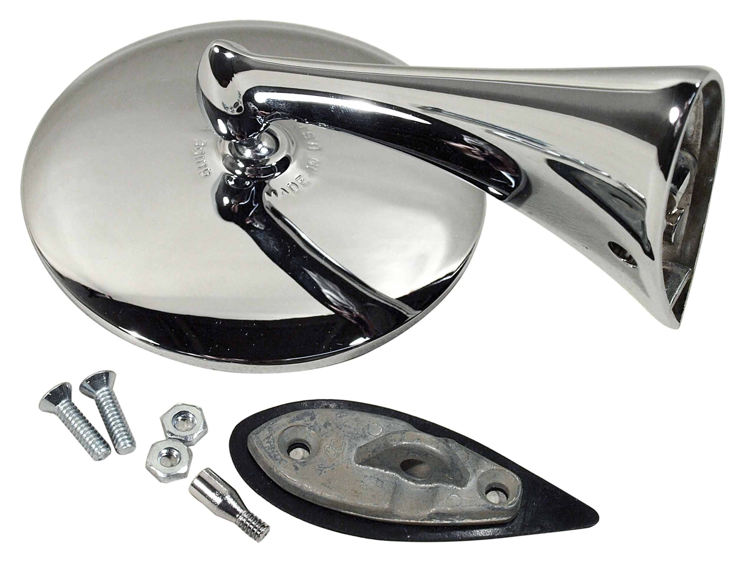 1953-1962 Corvette C1 Outside Mirror- Guide Y-50 LH CA-0044