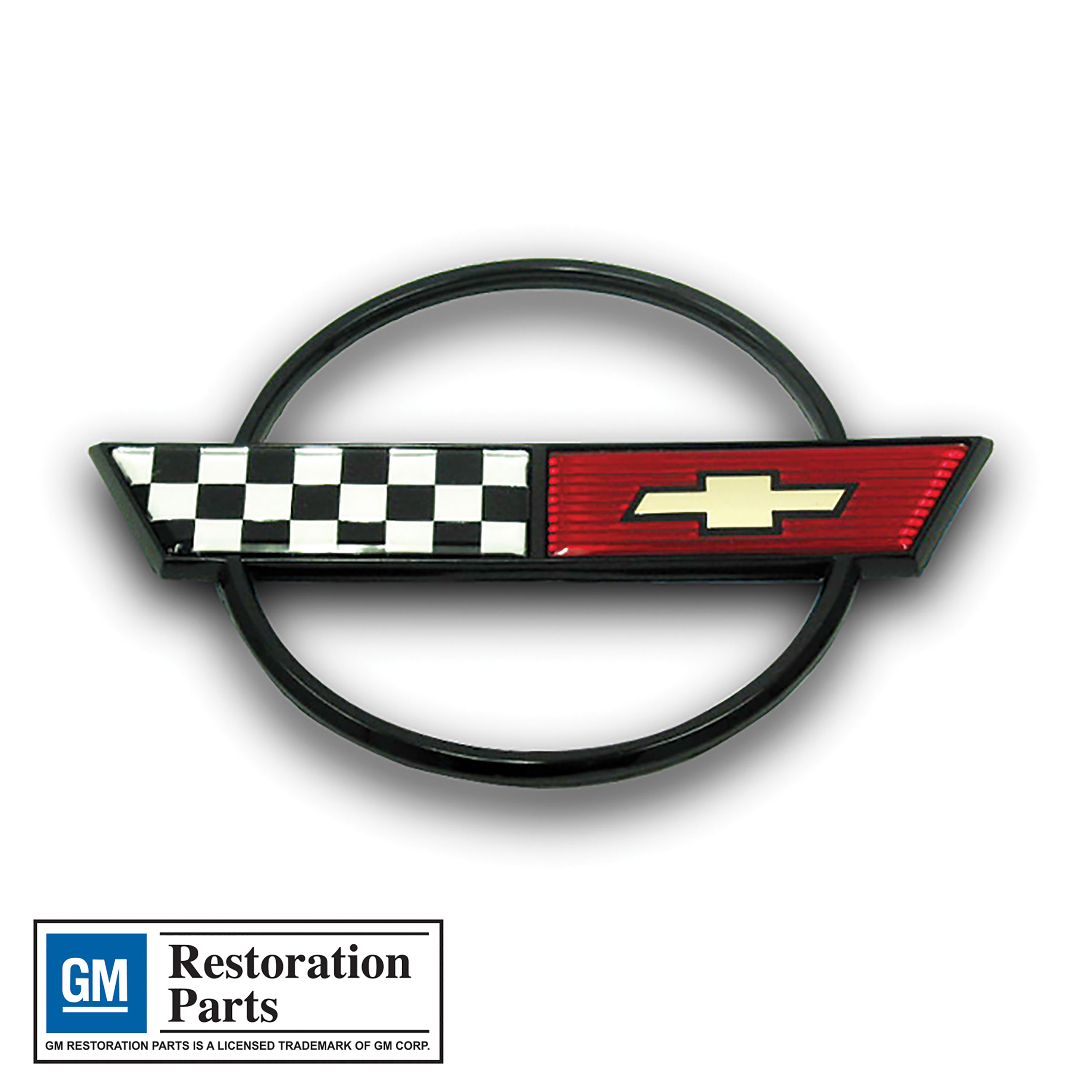 Emblem- Gas Lid For 1984-1990 Corvette