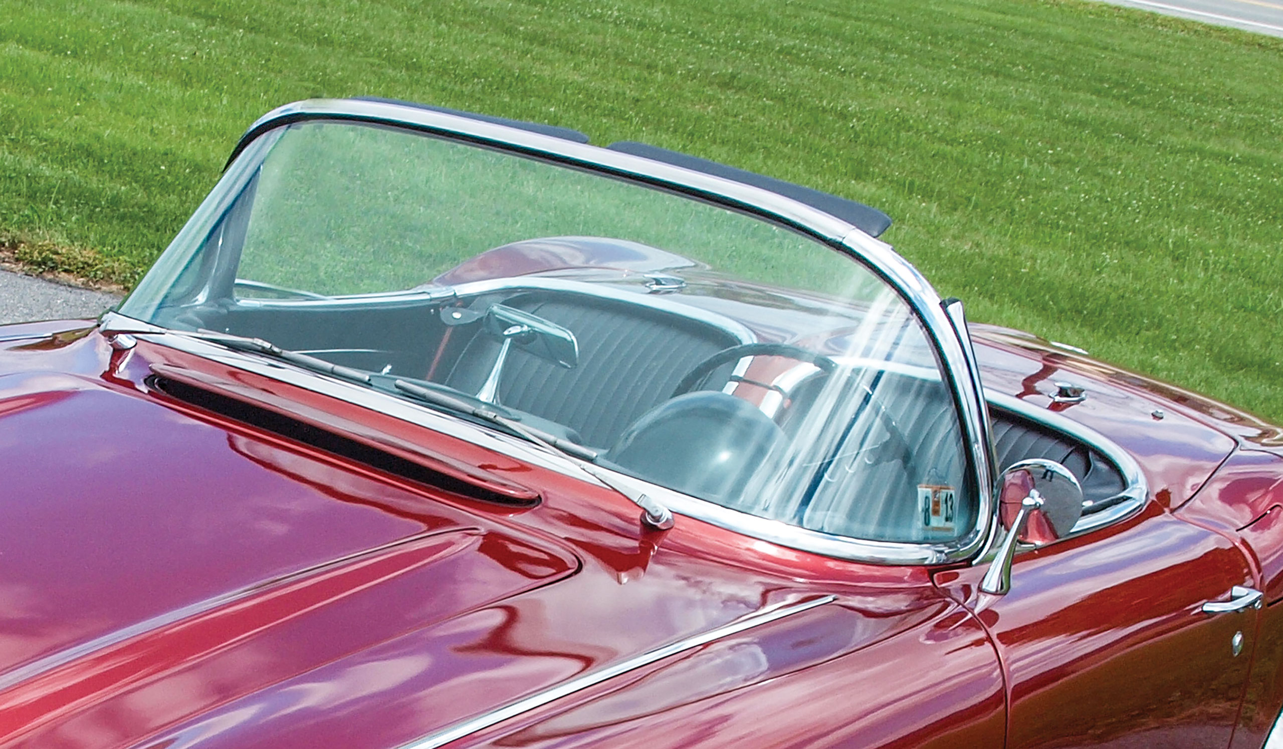 Windshield Frame Assembly W/Glass For 1962 Corvette