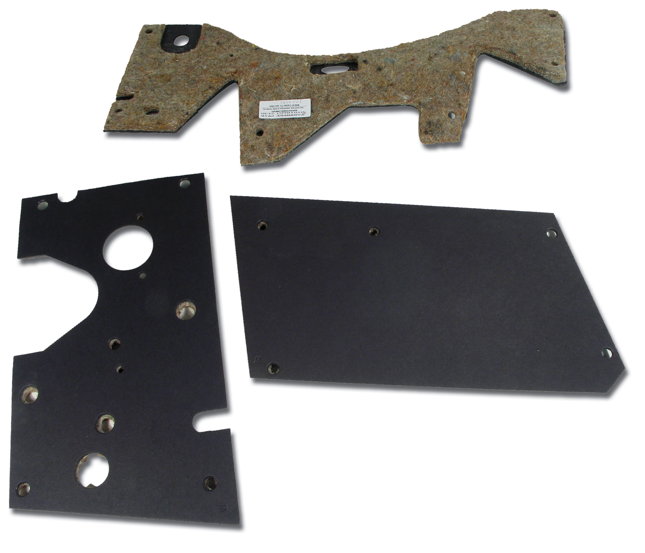 Firewall Insulation Set- W/Fasteners For 1959-1960 Corvette