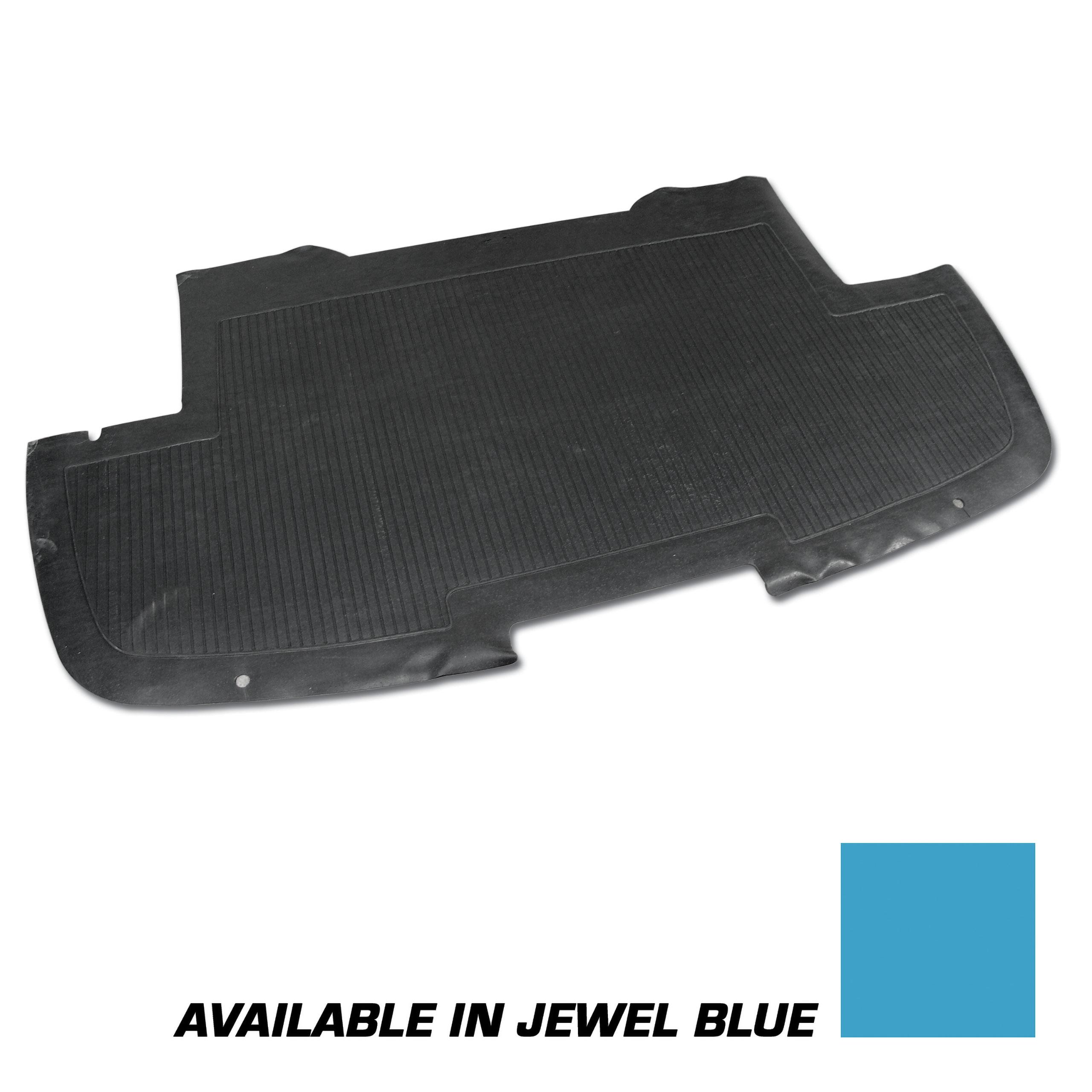 1961 C1 Corvette Trunk Mat -Jewel Blue