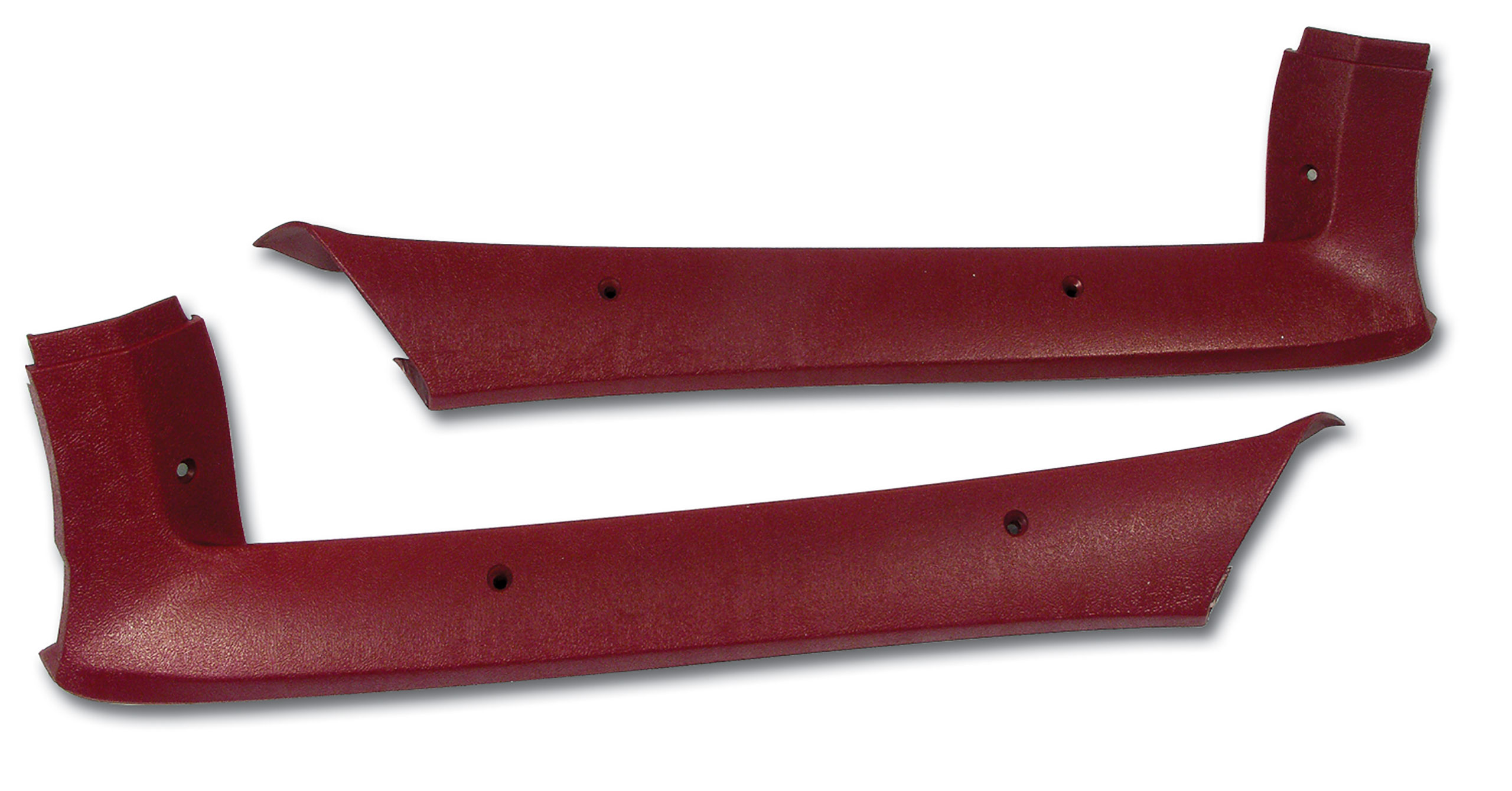 1977 C3 Corvette Pillar Posts- Red